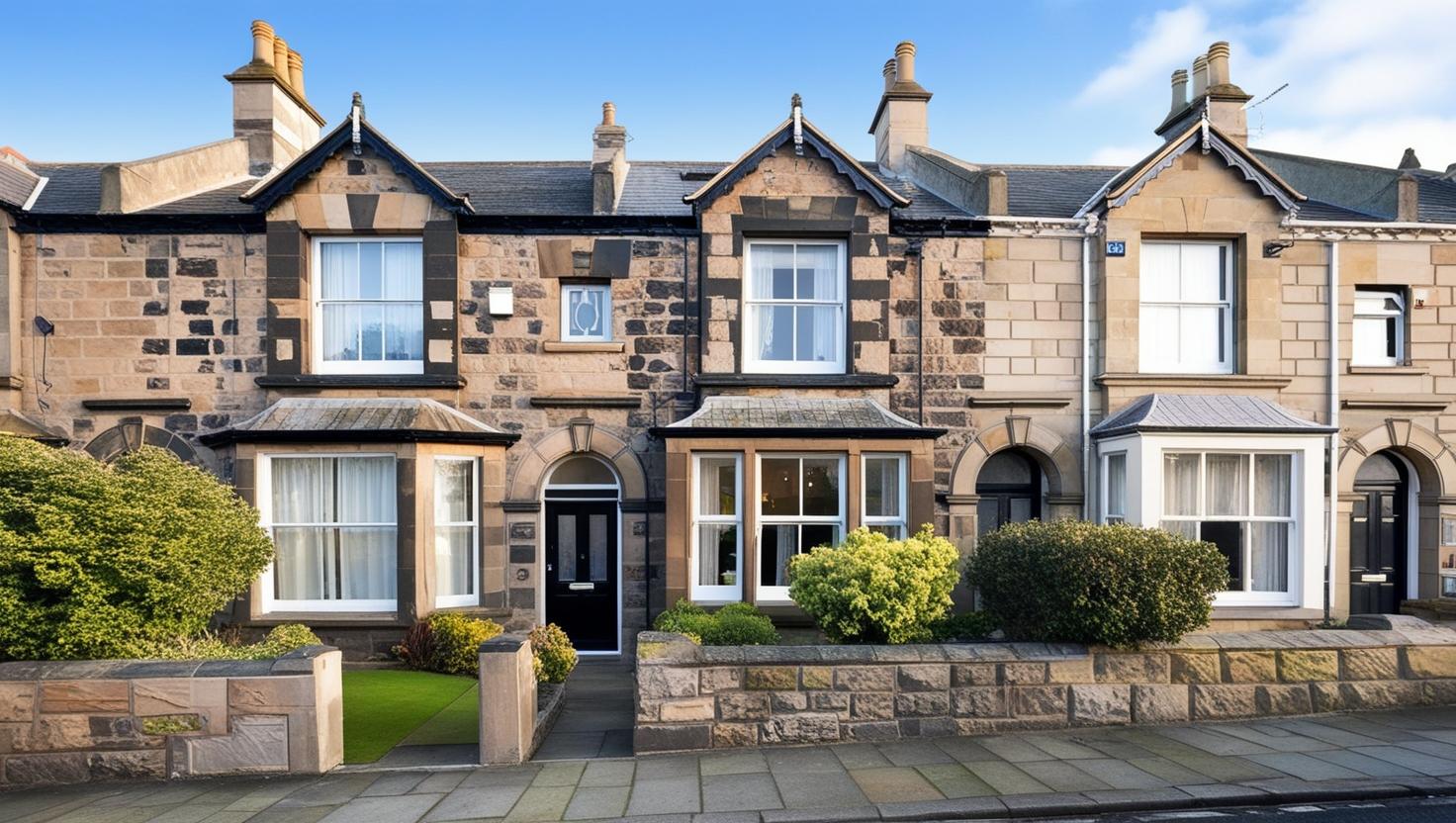 Professional typical residential newcastle home stone terrace semi detached etc.